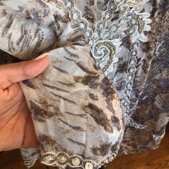 TAJ silk top - Picture 5 of 5